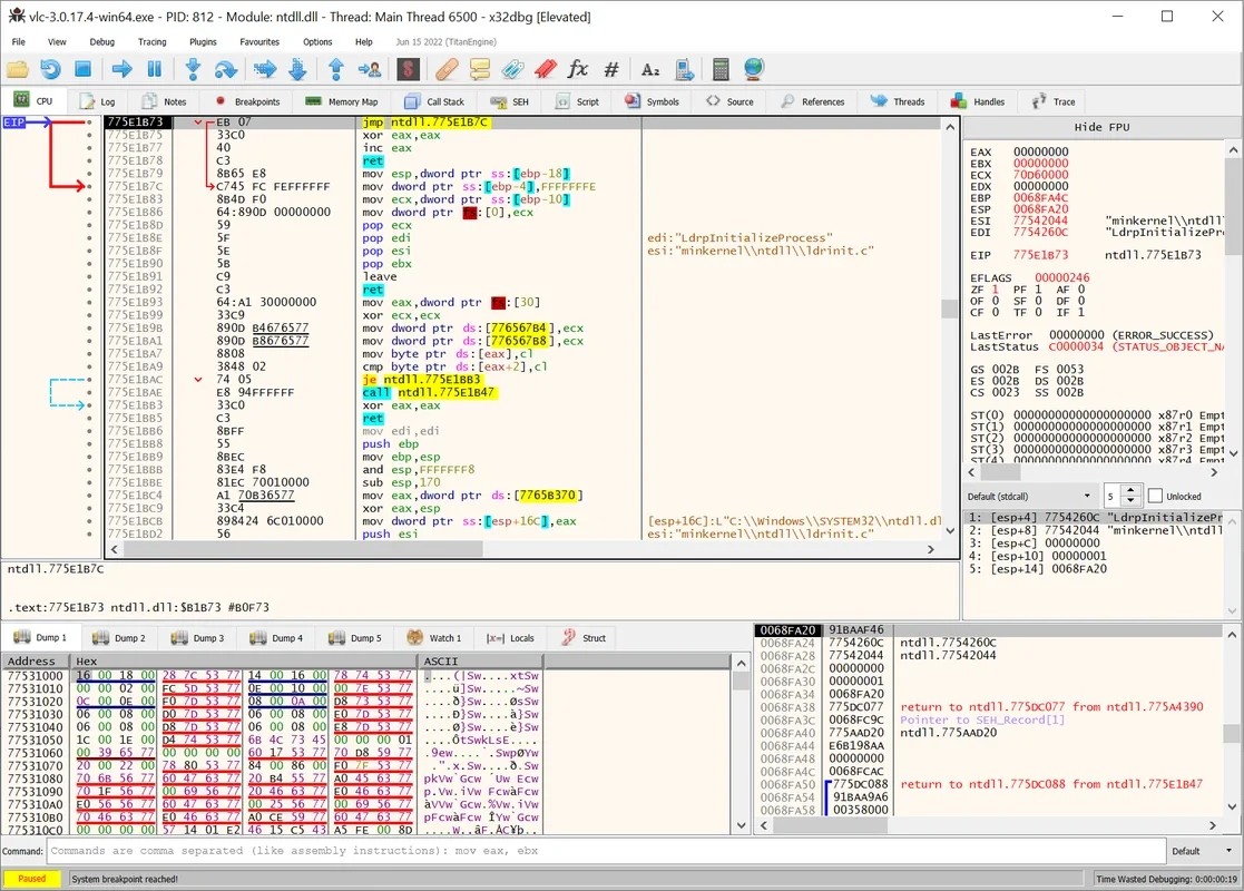 x64dbg for Windows: A Valuable Debugging Tool