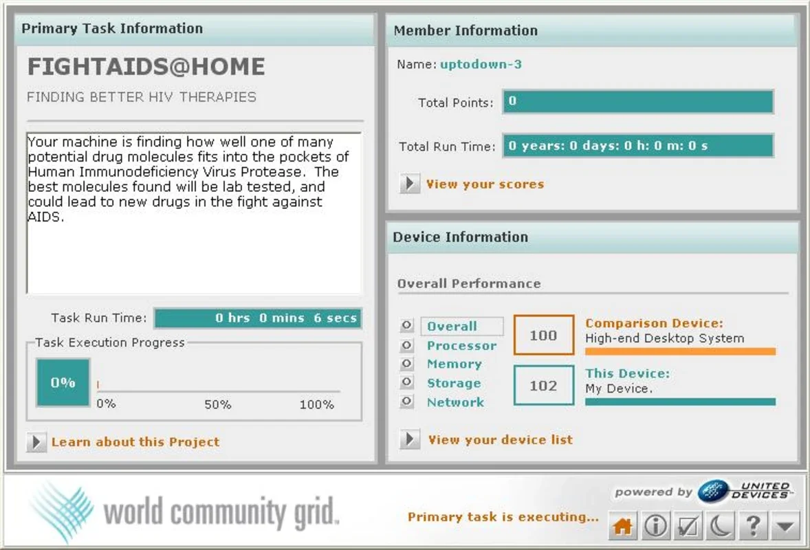 World Community Grid for Windows - Empowering Global Research