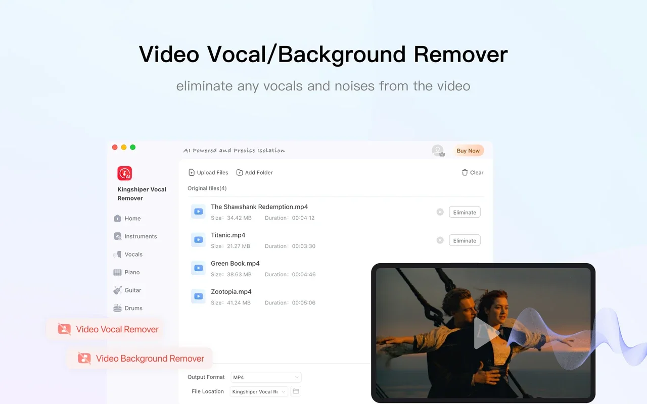 Kingshiper Vocal Remover for Mac - Transform Your Music