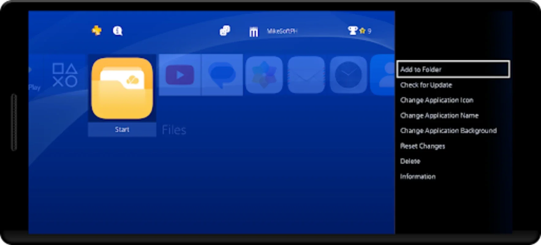 PS4 Launcher - Simulator for Android: Console Experience