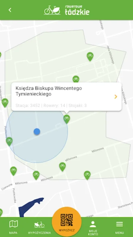 Rowerowe Łódzkie for Android - Seamless Bike Rentals