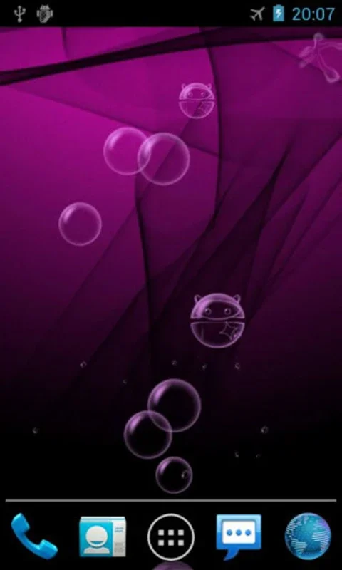 Bubble Live Wallpaper for Android - A Lively Visual Experience