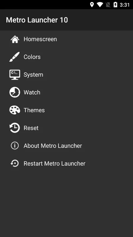 Metro Launcher 10 for Android - Customize with Ease