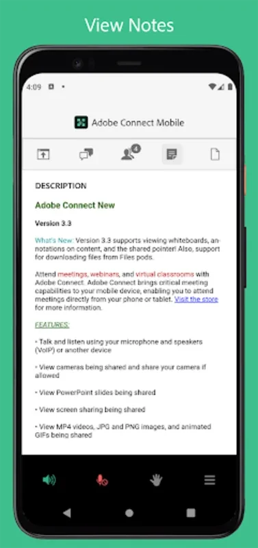 Adobe Connect New for Android - Interactive Virtual Meetings