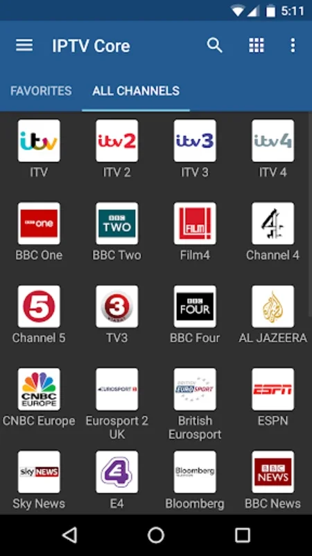 IPTV Core for Android - Core Component for IPTV App Dev