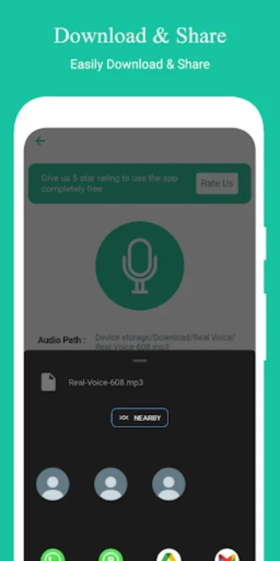 Real Voice Text to Speech for Android - No Downloading Needed