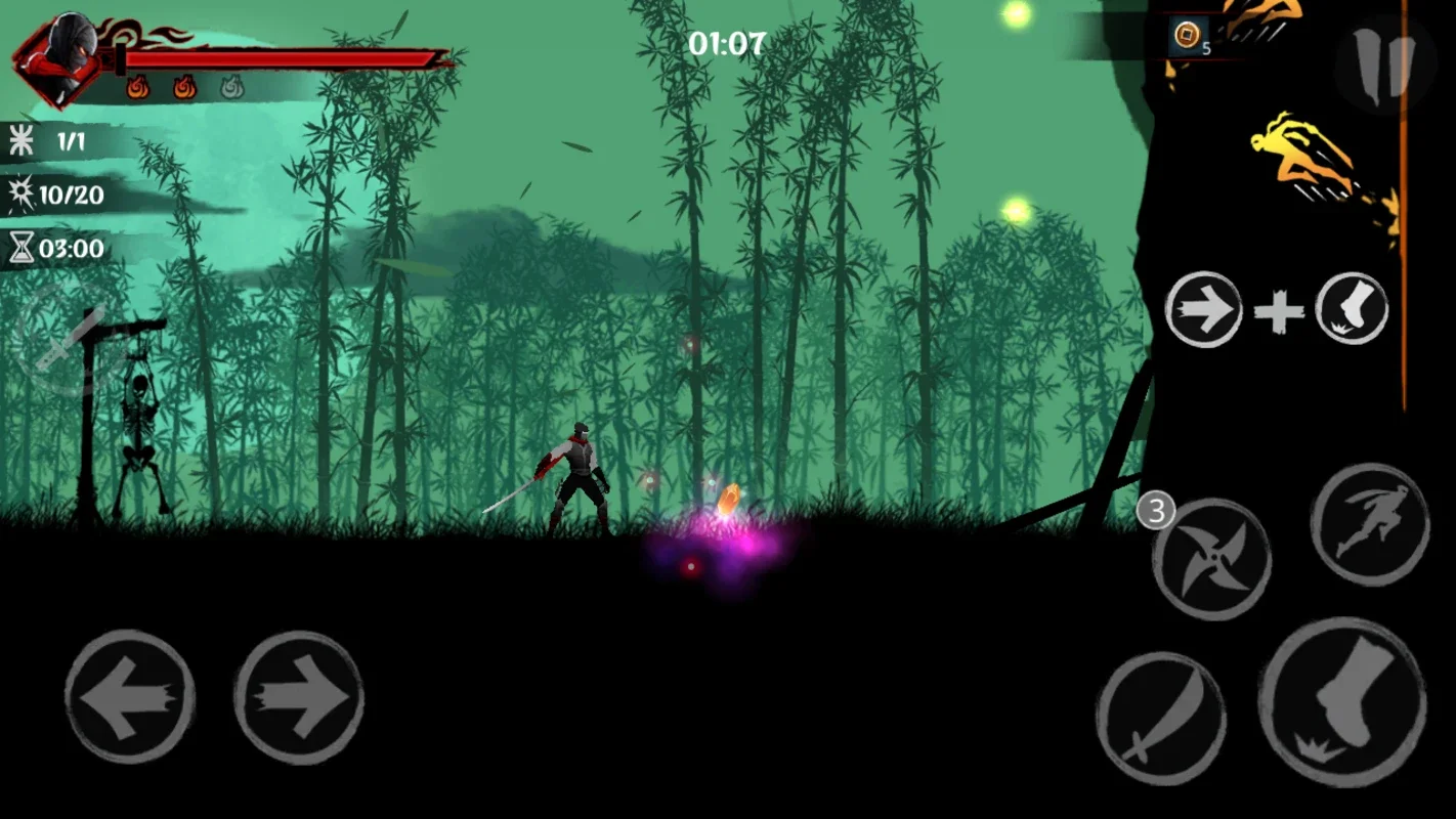 Ninja Raiden Revenge for Android - A Platformer in Feudal Japan