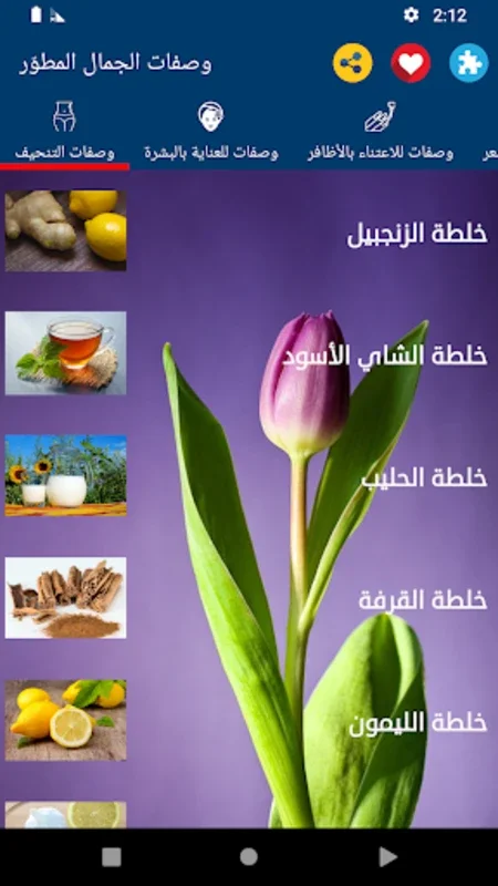 وصفات الجمال | بدون نت for Android - Offline Beauty Recipes