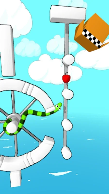 Wriggly Snake for Android - Navigate and Grow in a Strategic Maze