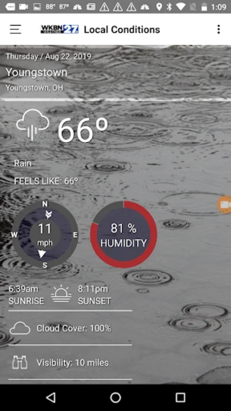 WKBN 27 Weather - Youngstown for Android: Accurate Forecasts