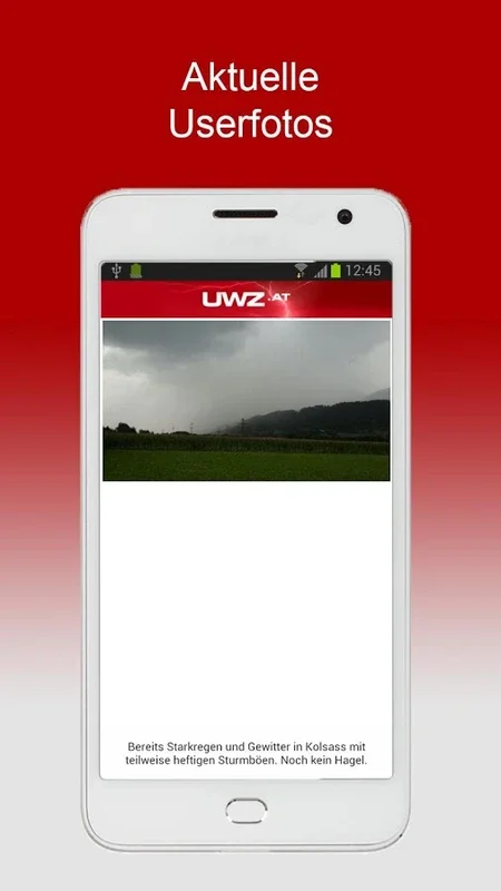 uwz.at for Android: Detailed Austrian Weather Info