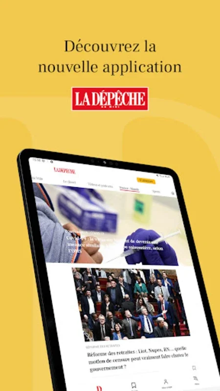 La Depeche for Android: Real-Time Regional News