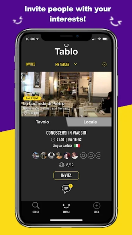 Tablo - Social eating for Android: Connect with Foodies