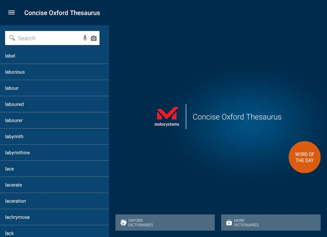 Concise Oxford Thesaurus for Android - No Downloading Needed