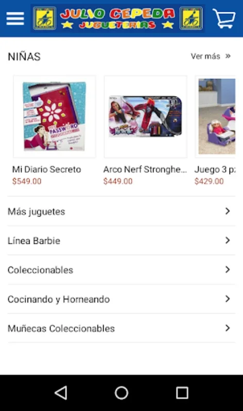 Julio Cepeda Jugueterías for Android - Secure Toy Shopping