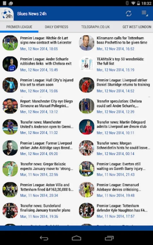 Chelsea Blues News 24h for Android - Your Premier Source for Chelsea News