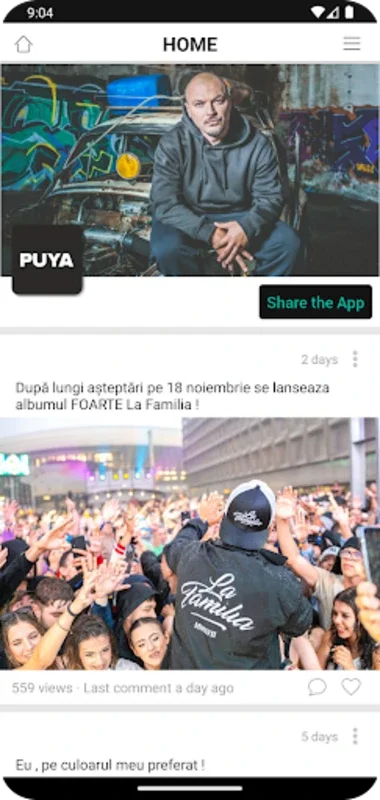 Puya for Android: Elevate Fan Engagement