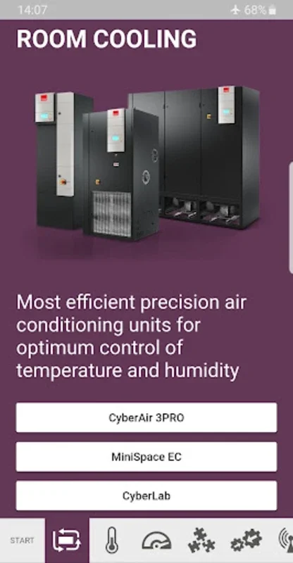 STULZ Products and Services for Android - Advanced AC Solutions