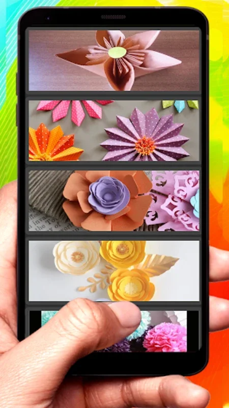 DIY Paper Flowers Idea for Android: Unleash Creativity Offline