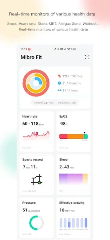 Mibro Fit for Android - Fitness and Health Tracking