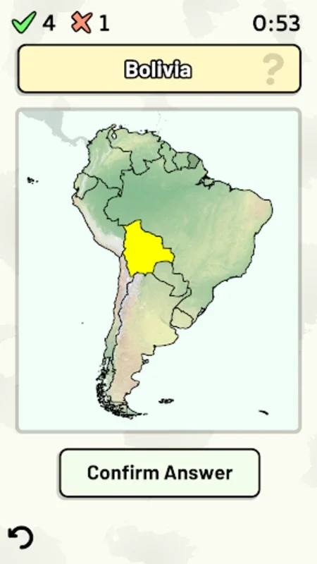 Countries of South America Quiz for Android - No Downloading Required