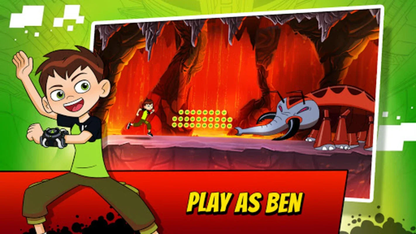 Ben 10 Alien Run for Android - Thrilling Adventures Await