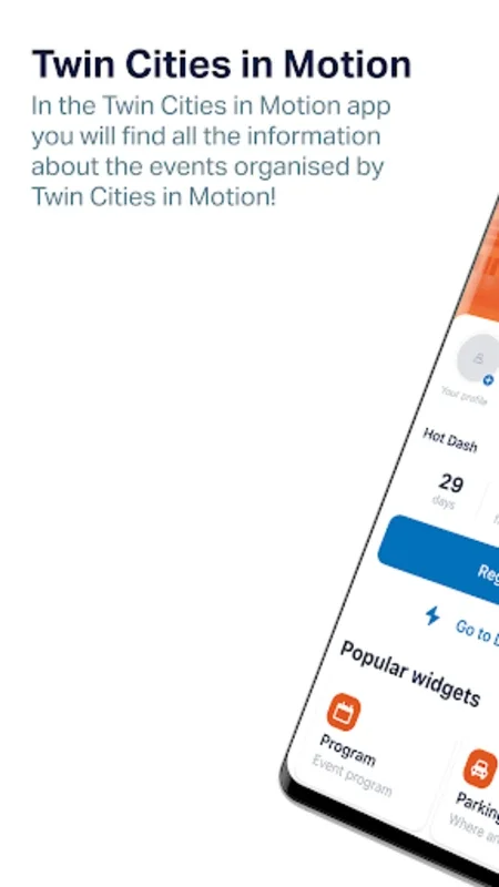 Twin Cities In Motion for Android - Event Information and Tracking