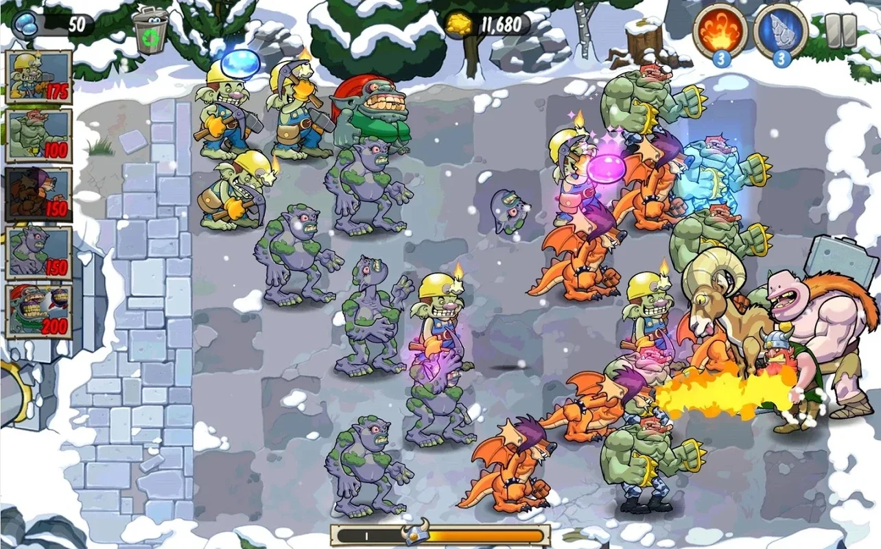 Trolls vs Vikings for Android: Defend Against Vikings