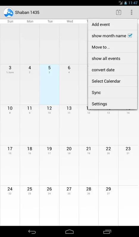 Hijri Calendar for Android: Manage Dual Calendars with Ease