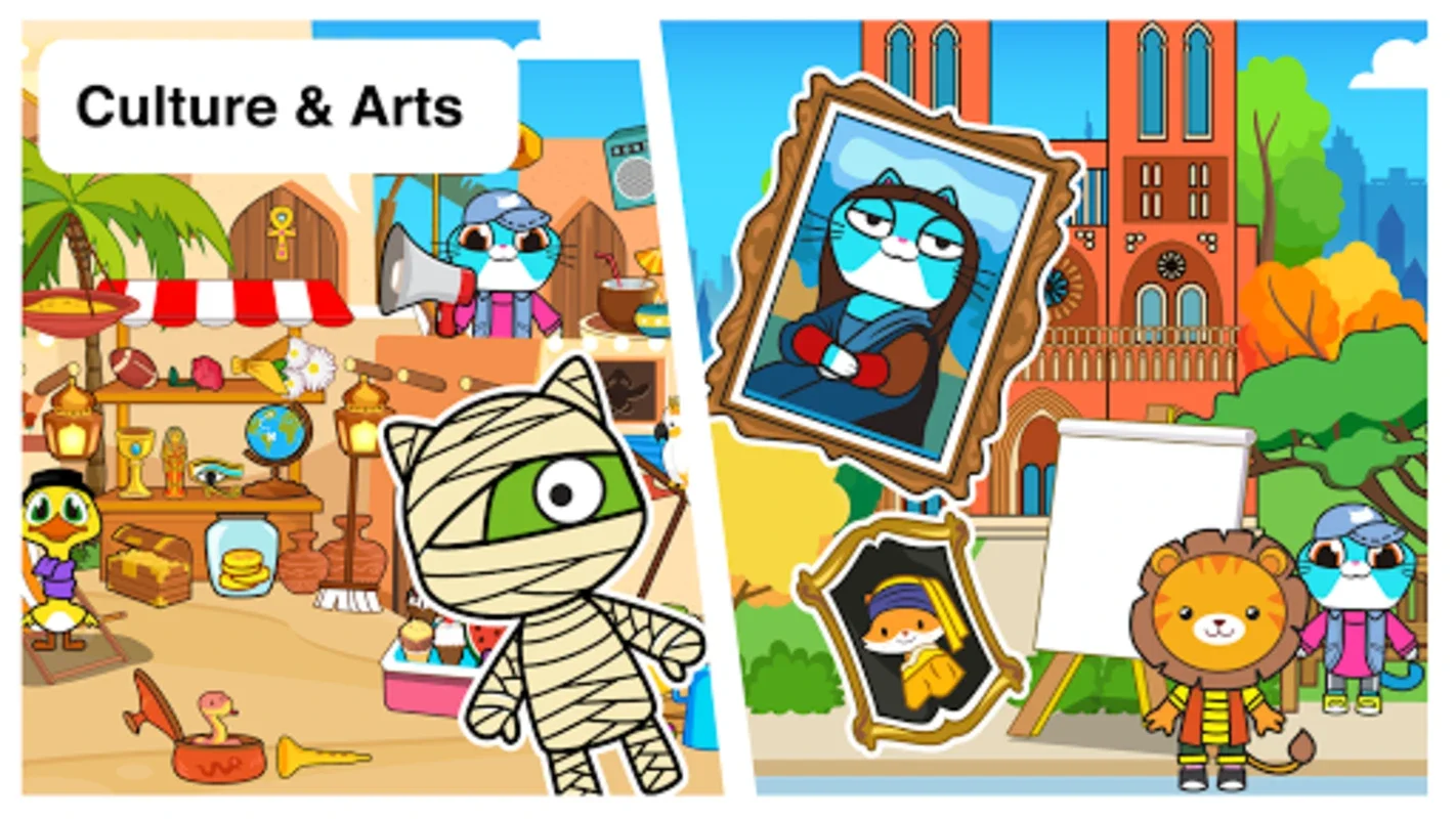 Main Street Pets Big Vacation for Android - Immersive Global Adventure