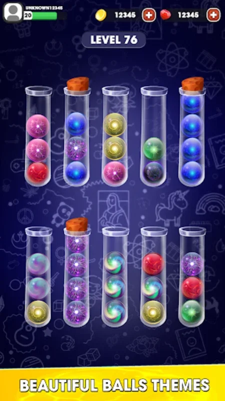 Color Puzzle Games Ball Sort for Android - Engaging Brain Training