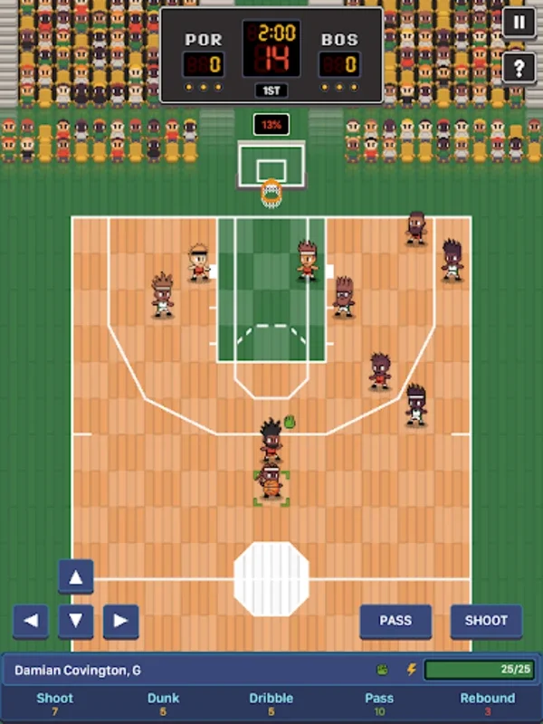 Hoop League for Android - Strategic Basketball Management