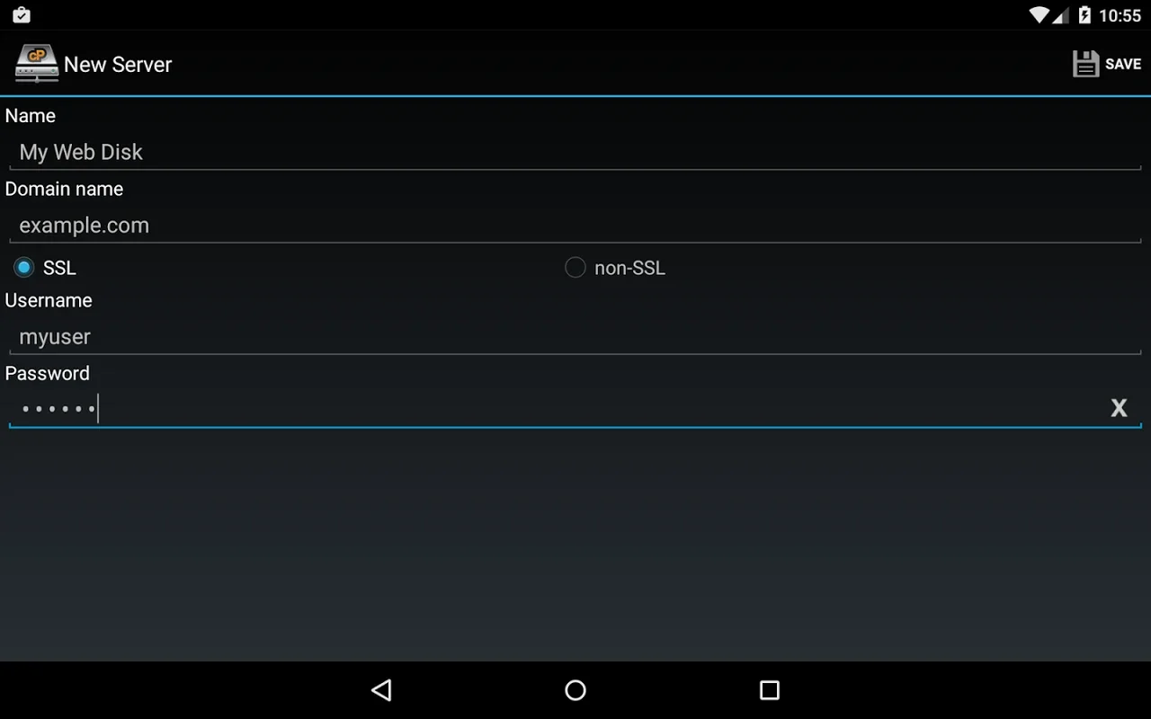 cPWebDisk for Android - Access cPanel Effortlessly