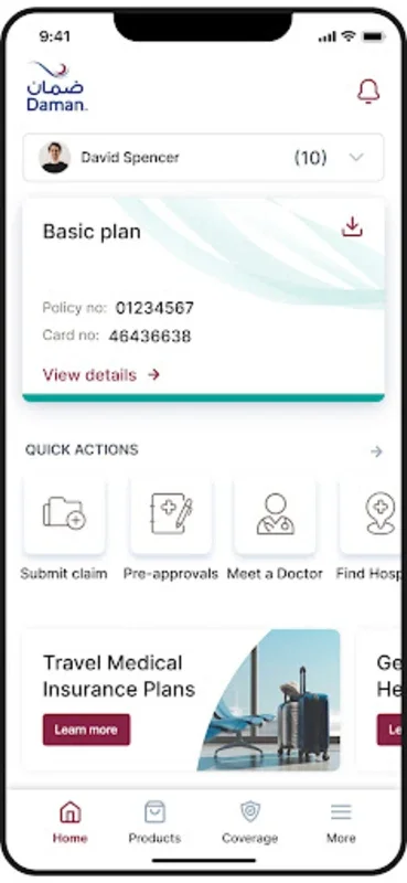 Daman for Android - Manage Your Health Insurance Easily