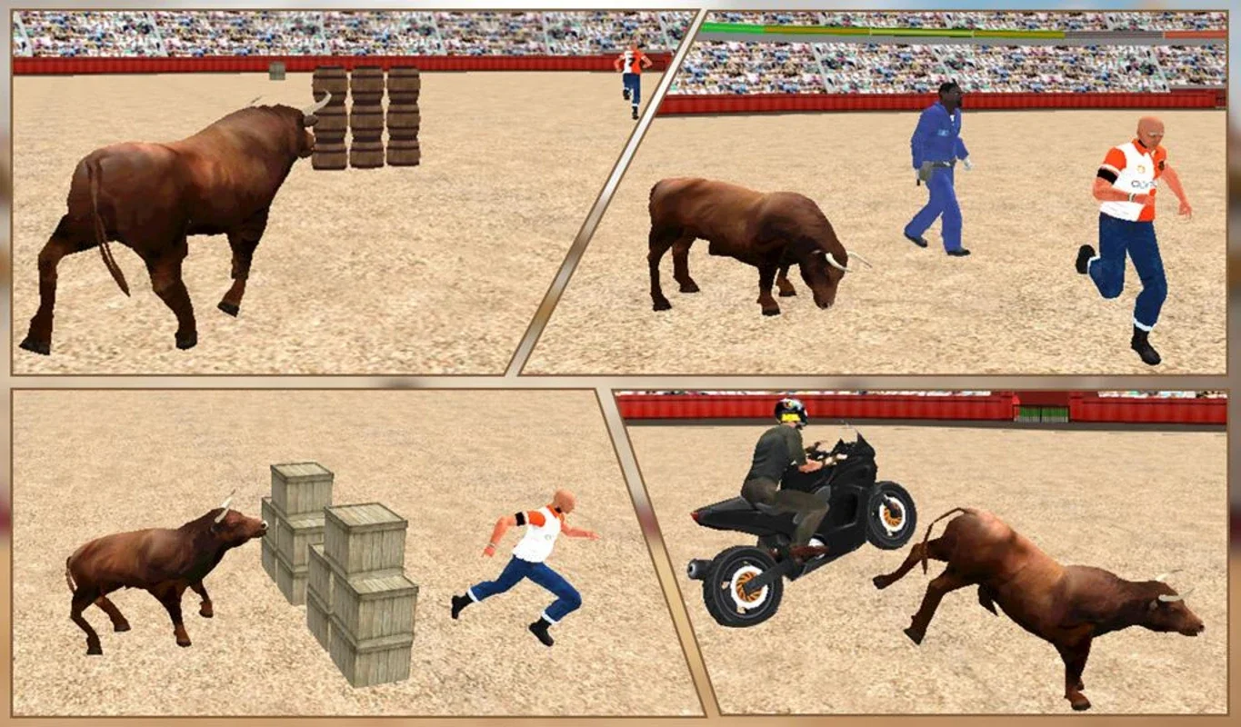 Angry Bull Attack Arena Sim 3D for Android - No Downloading Needed