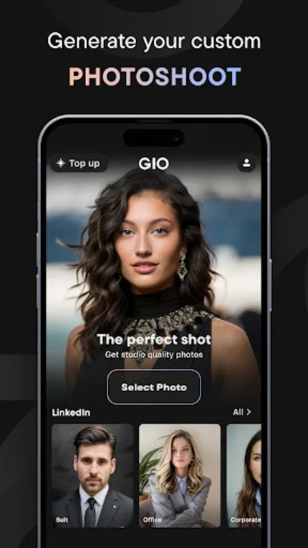 GIO: AI Portrait Photo Editor for Android - No Download Needed