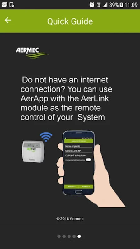 AerApp for Android: Remote Manage AERMEC Systems