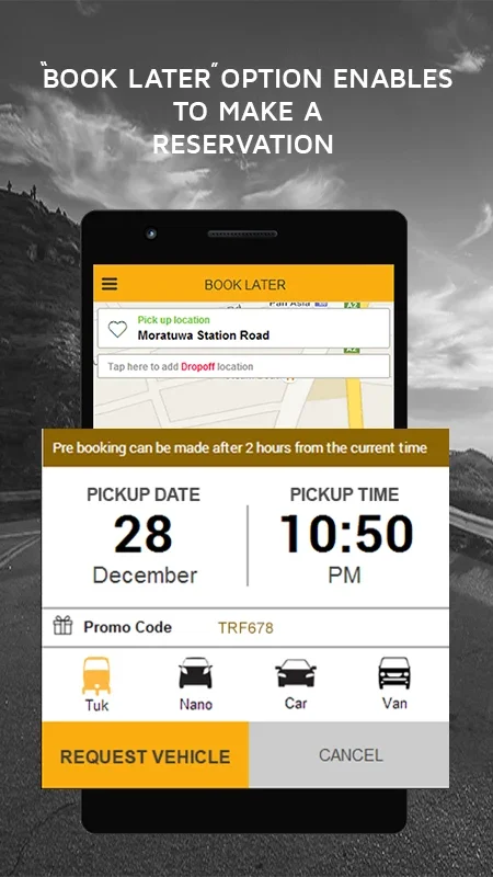 PickMe for Android - Sri Lankan Transportation & Delivery App