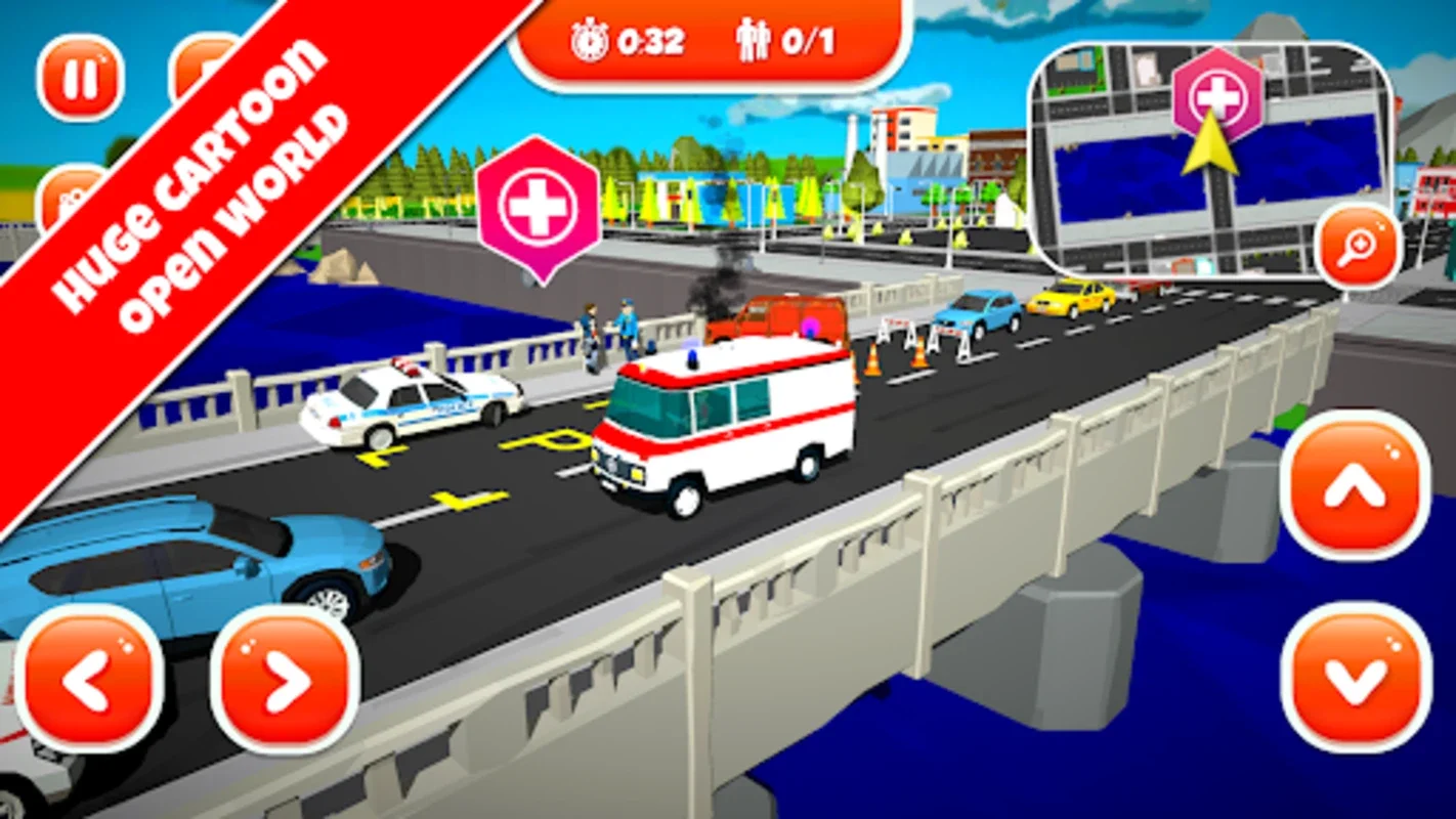 Emergency City Ambulance for Android - No Download Needed