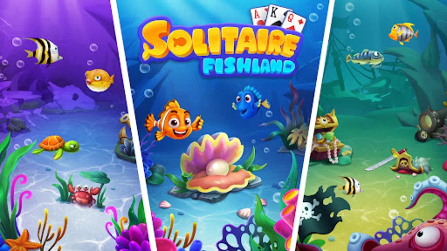 Solitaire Fishland for Android - Dive into Underwater Solitaire