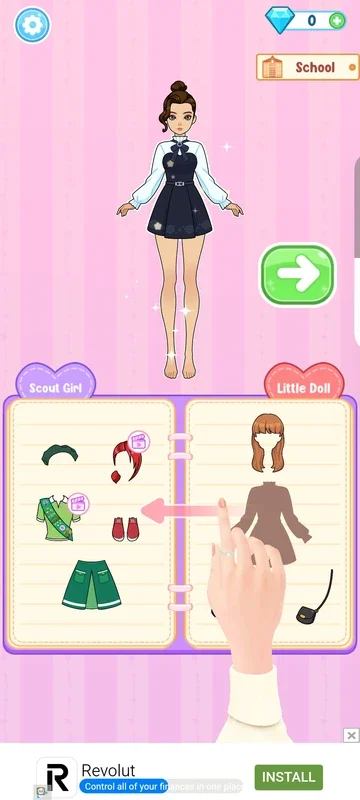 Paper Doll Diary: Dress Up DIY for Android - Unleash Your Style