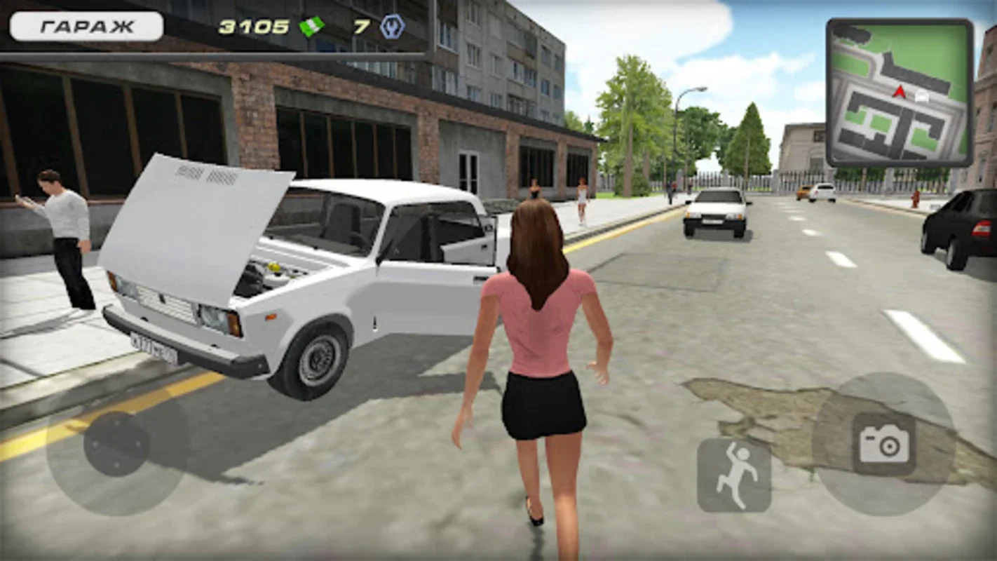 Lada 2107 Russian City Driving for Android - Immersive Driving Sim