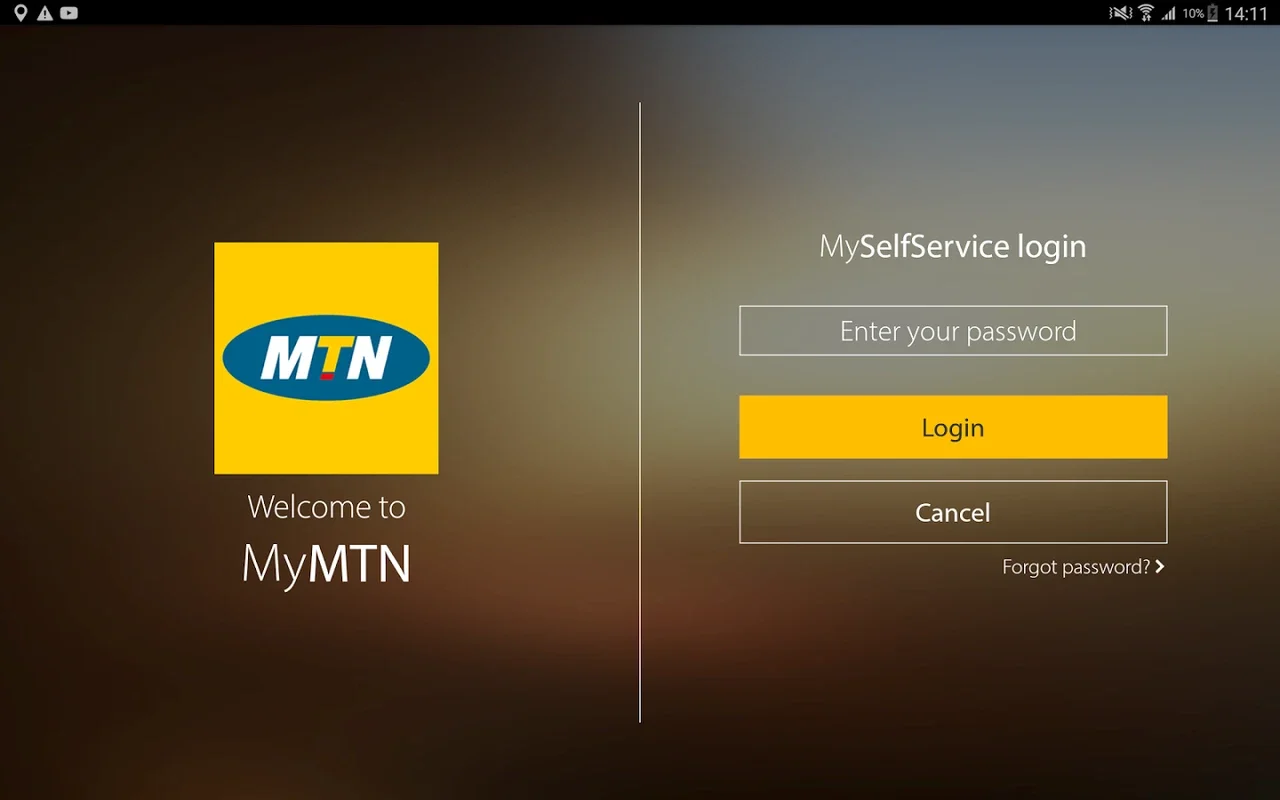 MyMTN for Android - Manage Mobile Services Easily