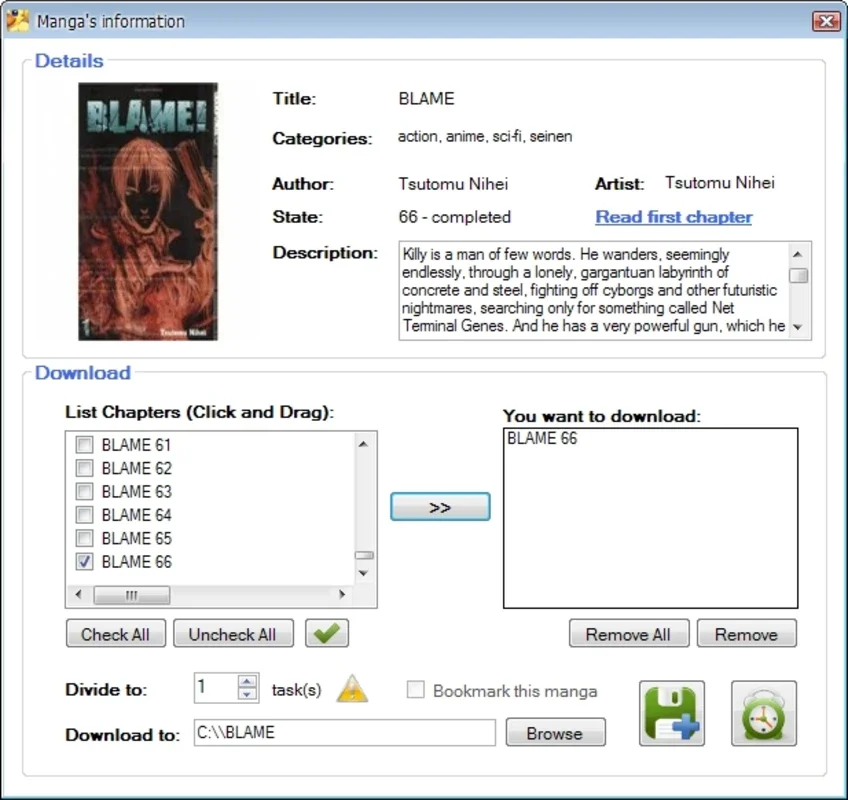 Manga Downloader for Windows - Download Free from AppHuts