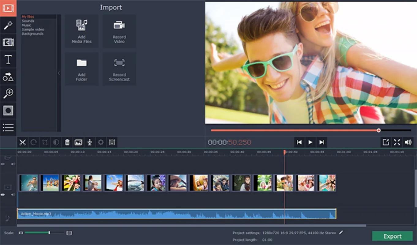 Movavi Video Editor for Mac - Professional Editing Made Easy