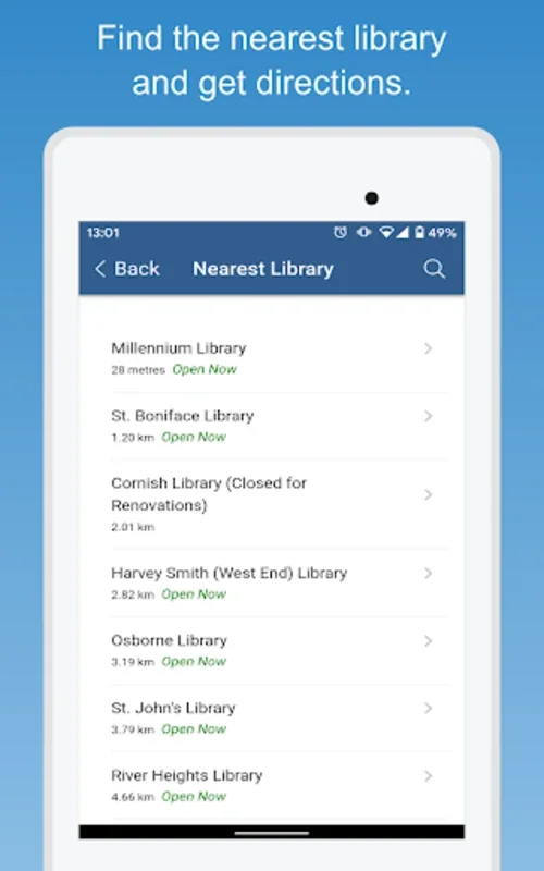 Winnipeg Public Library for Android - Rich Library Resources