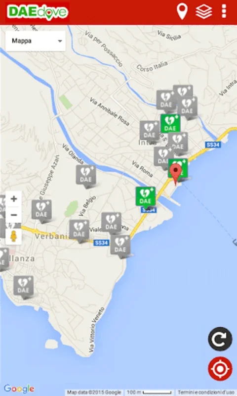 DAEdove for Android: Locate AEDs Easily