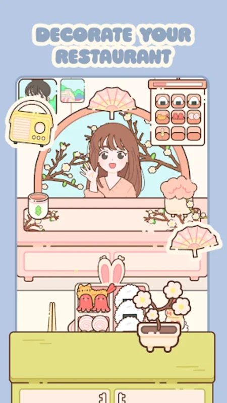 Kawaii Bento Friends : Cooking for Android - No Downloading Needed