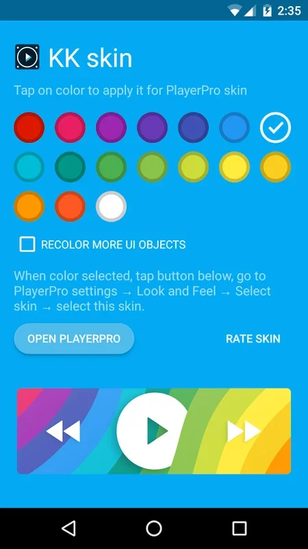 PlayerPro KK Skin for Android: Enhance Your Multimedia