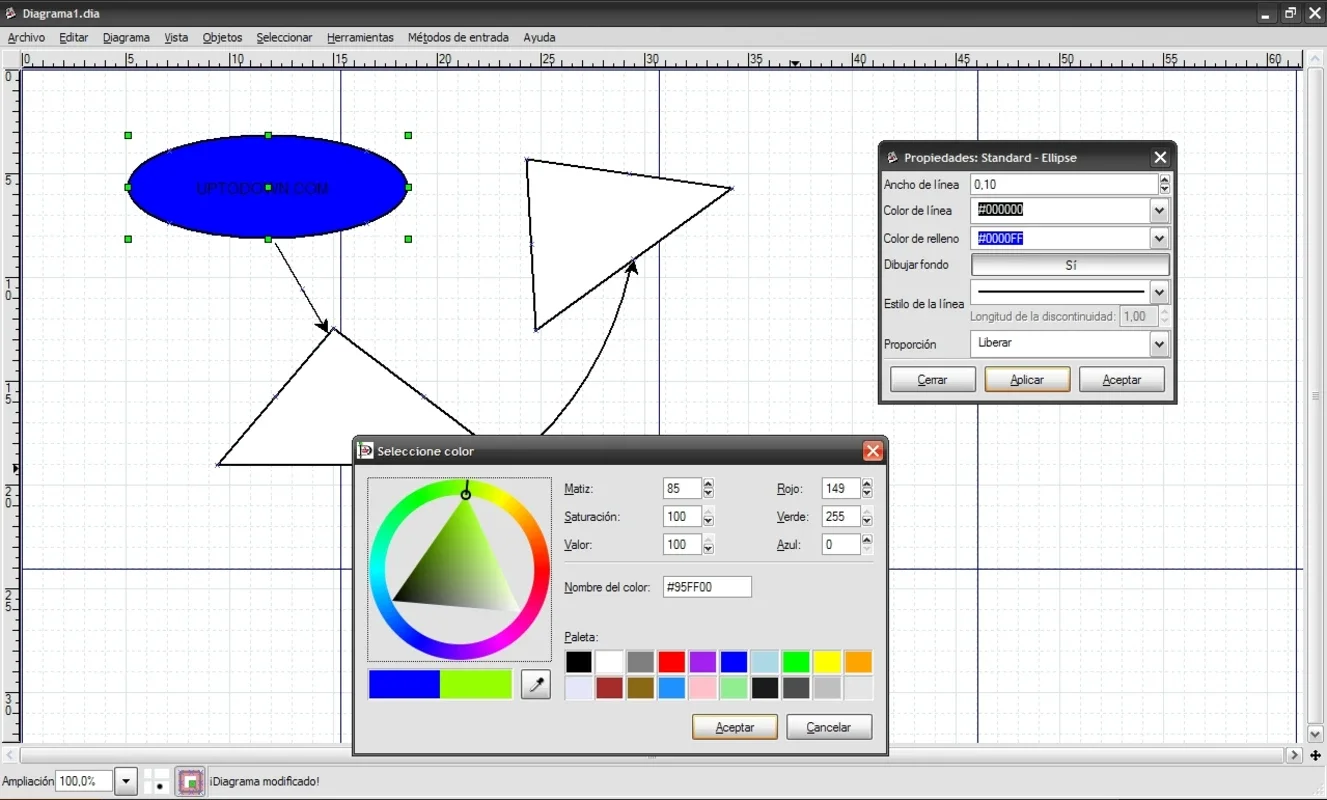 Dia for Windows - Create Diagrams and Outlines Easily